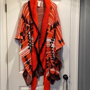Free People Aztec Design Sweater